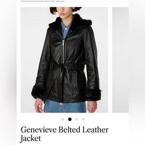 Wilson Leather Jacket: Small. Good condition. Genuine Leather